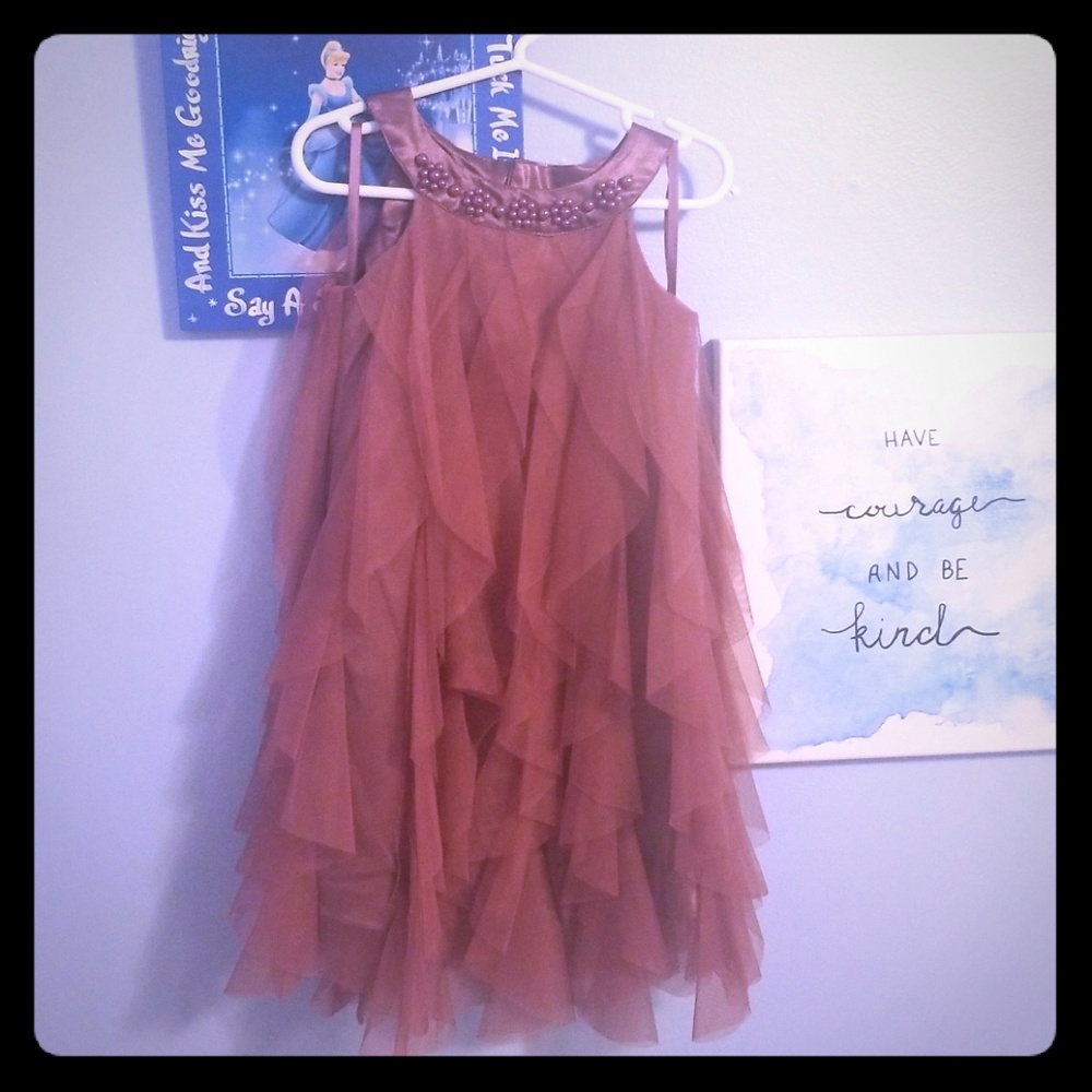 Toddler waterfall dress